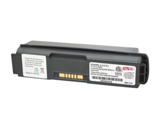 GTS H4090-LI(2X), Akku, Motorola, WT4090, Musta, 3,7 V, 44,4 mm