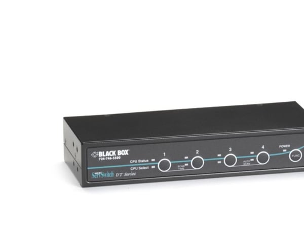 Black Box ServSwitch, 1920 x 1200 pikseliä, Musta