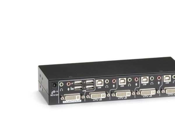 Black Box ServSwitch, 1920 x 1200 pikseliä, Musta