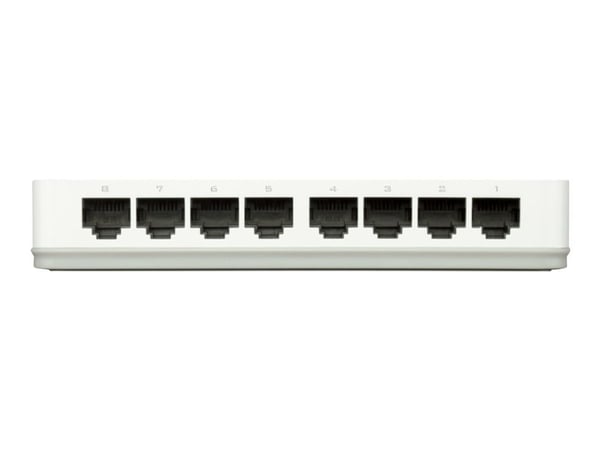 D-Link GO-SW-8E/E, Hallitsematon, Fast Ethernet (10/100), Täysin kaksipuolinen
