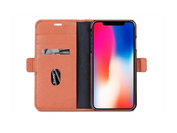 dbramante1928 NYXPRURO5171, Folio-kotelo, Apple, iPhone Xs Max, Ruusu