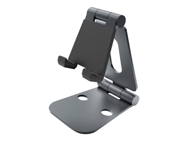 desire2 Rotatable Stand - Skrivebordsstativ for mobiltelefon, nettbrett - fra 4" til 10" - svart