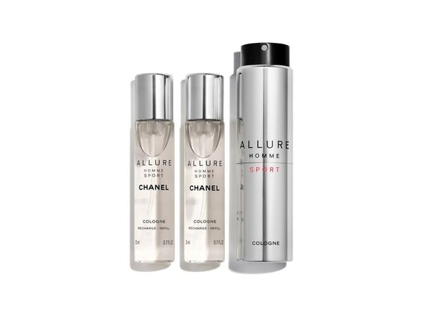 Chanel Allure Homme Sport EDC refill 20 ml + EDC refill 2 x 20 ml (herre)