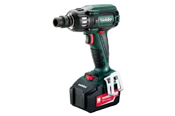 Metabo SSW 18 LTX 400 BL, Mutterdragare, Svart, Grön, 1/2", 2150 RPM, 400 nm, 12 m/s ²