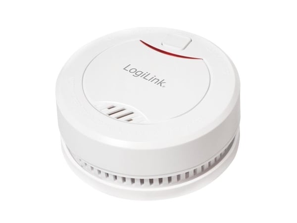 LogiLink SC0010, Optical reflekterende detektor, Trådløs, Hvit, 85 dB, Flate-montert, 10 år