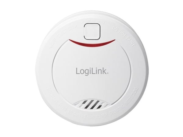 LogiLink SC0010, Optical reflekterende detektor, Trådløs, Hvit, 85 dB, Flate-montert, 10 år
