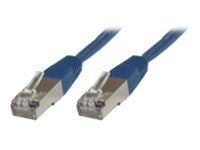 MicroConnect - Nettverkskabel - RJ-45 (hann) til RJ-45 (hann) - 20 m - FTP - CAT 6 - blå