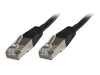 MicroConnect - Nettverkskabel - RJ-45 (hann) til RJ-45 (hann) - 20 m - FTP - CAT 6 - svart