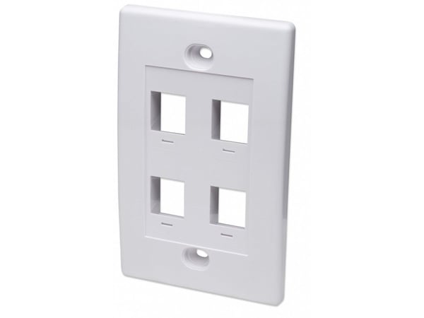Intellinet 163316, Vit, Plast, Vanlig, Universal, 70 mm, 114 mm