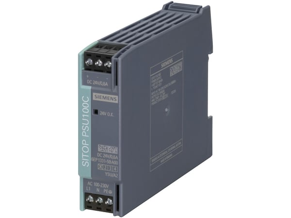 Siemens 6EP1331-5BA00, Innendørs, Flerfarget, 120 g, 100 mm, 28 mm, 110 mm