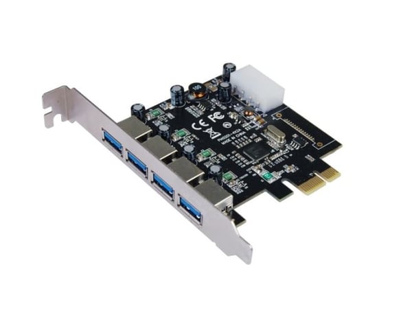Longshine LCS-6380-4 - USB-adapter - PCIe 2.0 - USB 3.0 x 4