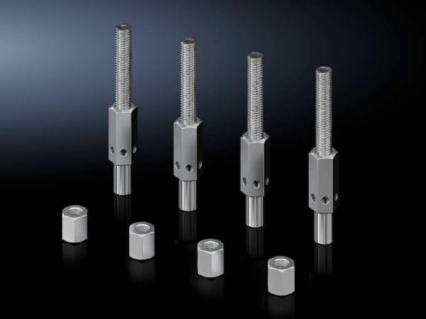 Rittal 8100.710, Asennussarja, Ruostumaton teräs, 100 mm