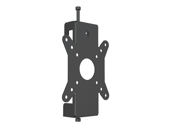Multibrackets 6300, Kiinnike, Musta, Terästä, 20 kg, Pylväskiinnike, Pro 50/75/100