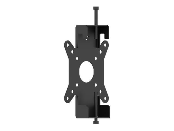 Multibrackets 6300, Kiinnike, Musta, Terästä, 20 kg, Pylväskiinnike, Pro 50/75/100