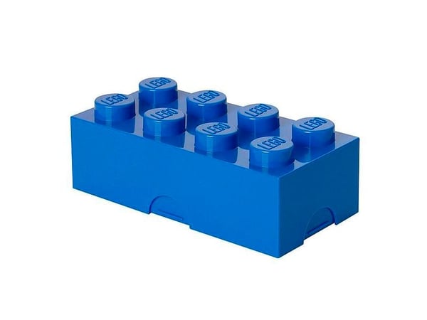 LEGO Lunch Box - Matlagringsbeholder - sterk blåfarge