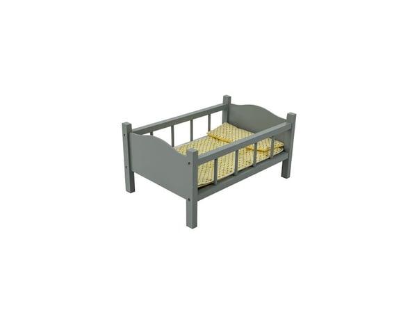 Wooden Doll Bed | For Dolls Up To 40 Cm | Doll Crib