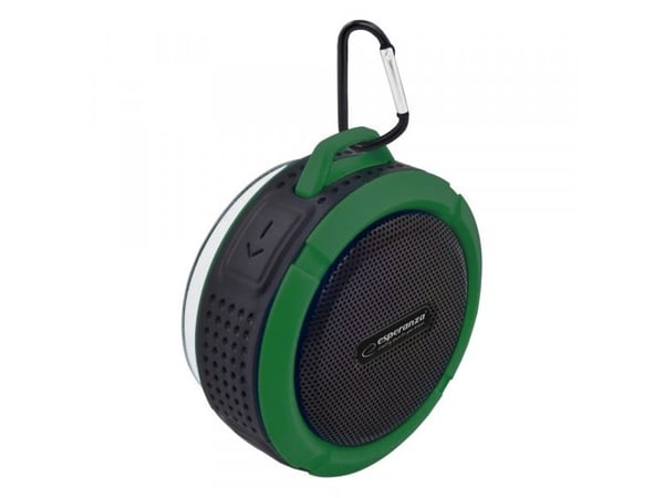 Esperanza COUNTRY - Høyttaler - for bærbar bruk - trådløs - Bluetooth - 3 watt - svart, grønn
