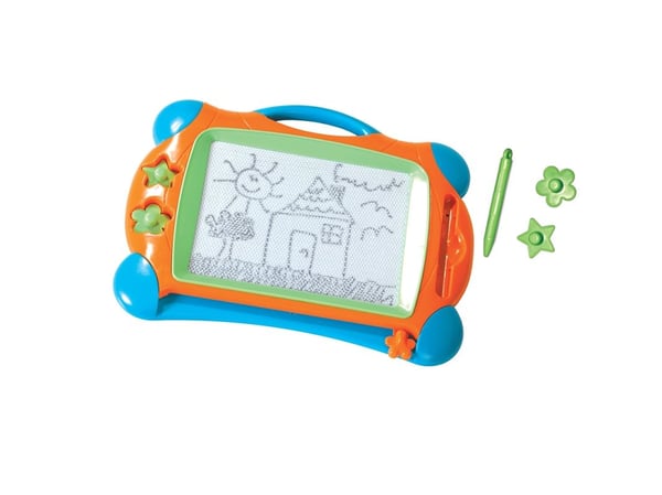 SES Creative 14646, Barnas magnetiske tegnebrett, 3 år, Blå, Grønn, Oransje
