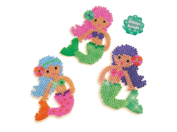 SES Creative Beedz Iron on beads mermaid, 1400 stykker, 5 år, Jente, Førskole, Flerfarget, 1400 stykker