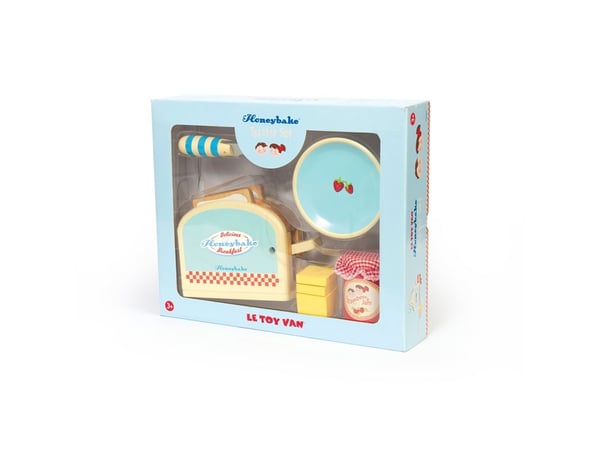 Le Toy Van Toaster Breakfast Set, Kök och mat, 3 År