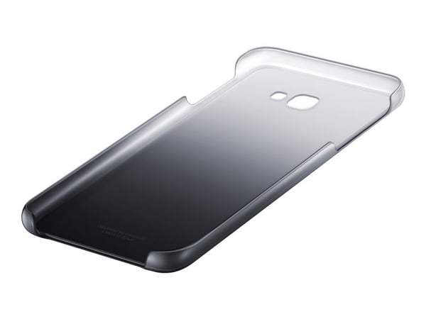 Samsung Gradation Cover EF-AJ415 - Beskyttende bakdeksel for mobiltelefon - svart - for Galaxy J4+
