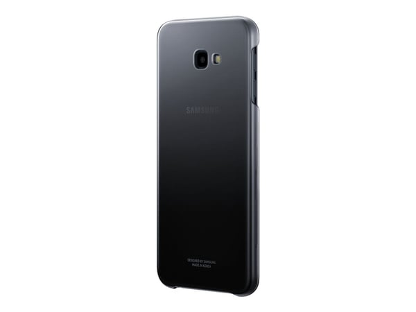 Samsung Gradation Cover EF-AJ415 - Skyddsfodral för mobiltelefon - svart - för Galaxy J4+