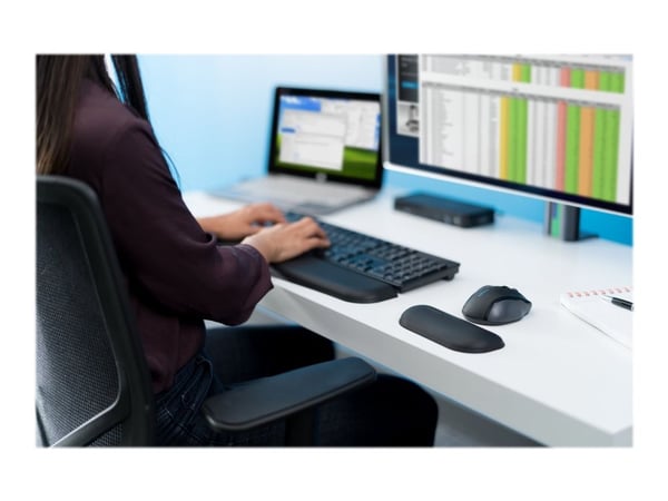 Kensington ERGOSOFT WR STANDARD MOUSE - Håndleddspute for mus - svart