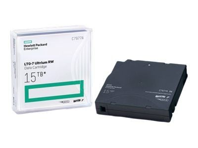 HPE Ultrium RW Data Cartridge - LTO Ultrium 7 - 6 TB / 15 TB - skiferblå
