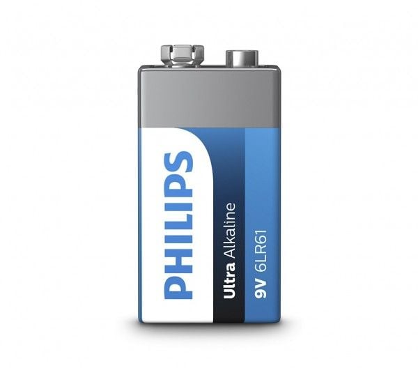 Philips ExtremeLife+ 6LR61E1B - Batteri 9V - alkaliskt