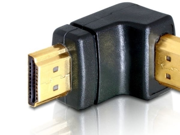Delock - HDMI-adapter - HDMI-han till HDMI-han