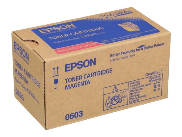 Epson - Magenta - original - tonerpatron - for Epson AL-C9500DN; AcuLaser C9300D2TN, C9300D3TNC, C9300DN, C9300DTN, C9300N, C9300TN