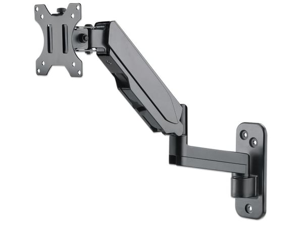 Manhattan 461610, 8 kg, 43,2 cm (17"), 81,3 cm (32"), 75 x 75 mm, 100 x 100 mm, Svart