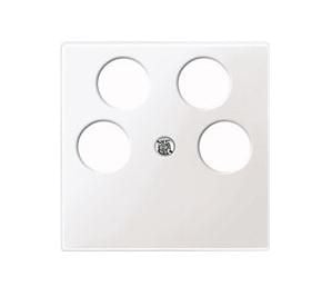 Merten 296519, Vit, Termoplast, Varje varumärke, 1 styck