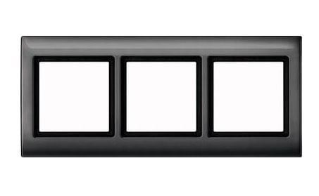 MERTEN EL ME 400314 - Aquadesign, ram, 3-gång, antracit (400314)