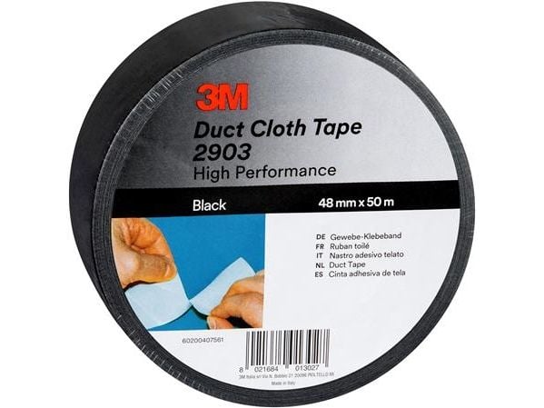 3M 2903 2903D4850S Tekstiltape 3M™ 2903 Sølv (L x B) 50 m x 48 mm 1 stk 1 stk
