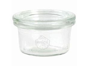 Patentlasi Weck 50 ml Ø67,5x3,65 cm uden Låg Glas,72 stk/krt Patentlasi Weck 50 ml Ø67,5x3,65 cm uden Låg Glas,72 stk/krt