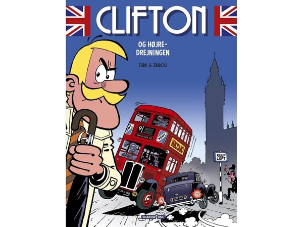 Clifton 1 - Clifton og høyrevendingen | Turk & Zidrou | Språk: Dansk
