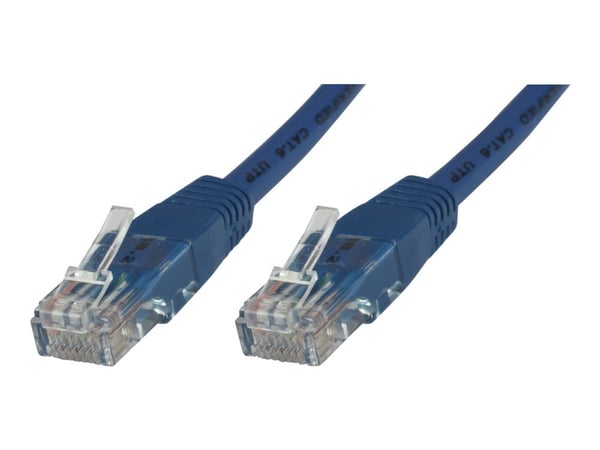 MicroConnect - Nettverkskabel - RJ-45 (hann) til RJ-45 (hann) - 3 m - UTP - CAT 6 - blå