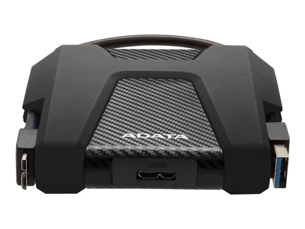 ADATA HD680 - Harddisk - kryptert - 1 TB - ekstern (bærbar) - USB 3.1 - 256-bit AES - svart