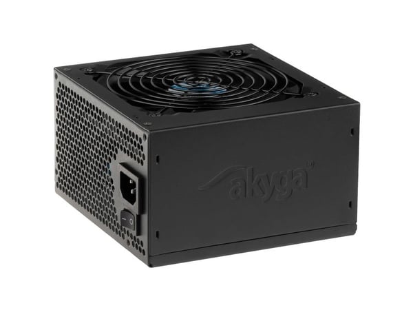 Akyga Ultimate Series AK-U4-600 - Strømforsyning (intern) - ATX12V 2.31 - 80 PLUS Bronze - AC 230 V - 600 Watt - aktiv PFC - sort