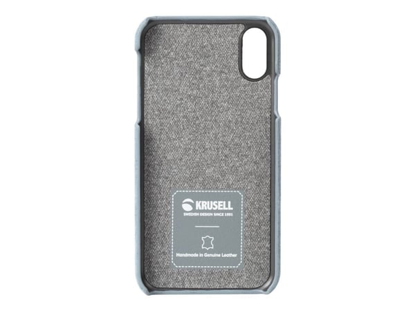Krusell Broby - Baksidedeksel for mobiltelefon - lys blå - for Apple iPhone XR