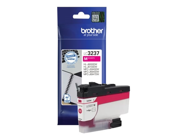 Brother LC3237M, 1500 sivua, 1 kpl, Kertapakkaus