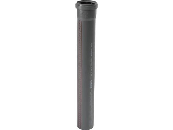75 x 500 mm Viemäriputki PP harmaa