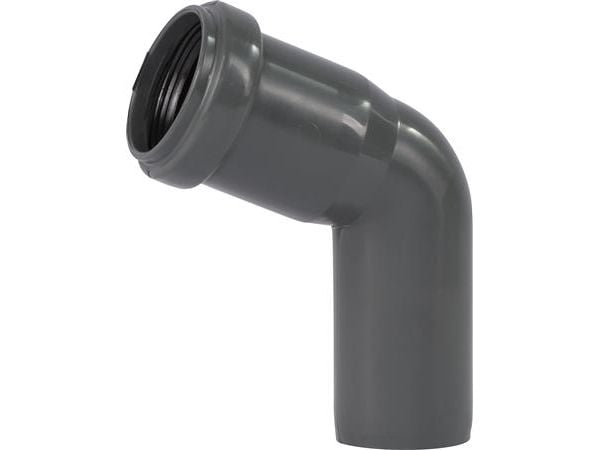 32 mm x 67° Taivutusviemäri PP harmaa