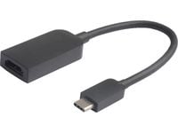 MicroConnect - Extern videoadapter - USB-C 3.1 - HDMI - silver
