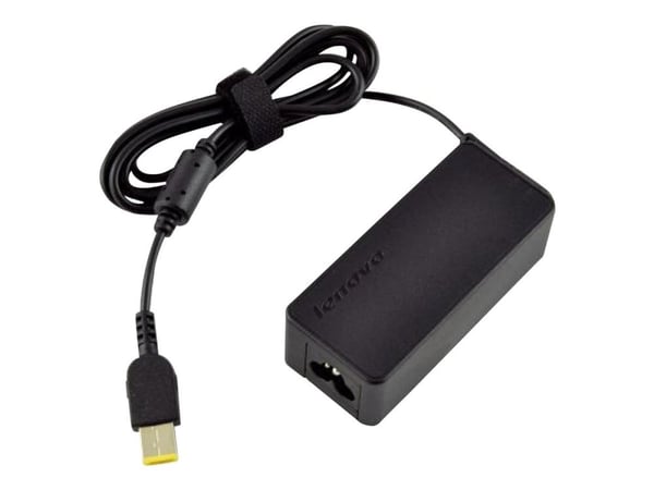 Lenovo ThinkPad 45W AC Adapter - Strømadapter - AC 100-240 V - 45 watt - for B41-80; G41-35; IdeaPad 3 CB 11; 300-15; 330-15; V130-14; V130-15; V33...