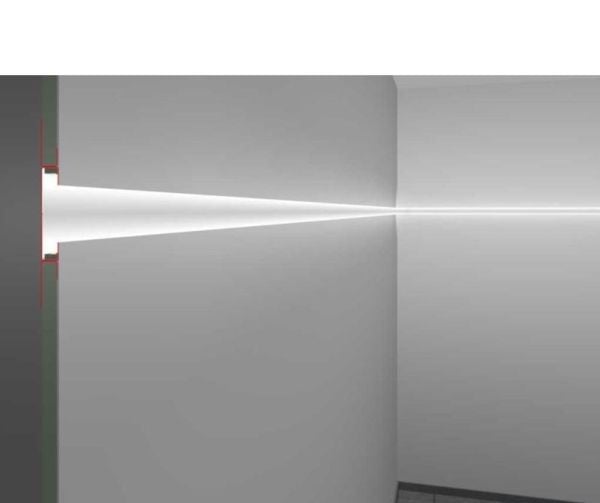 Synergy 21 LED-profiili 200cm Sinkkilevy TYPB40