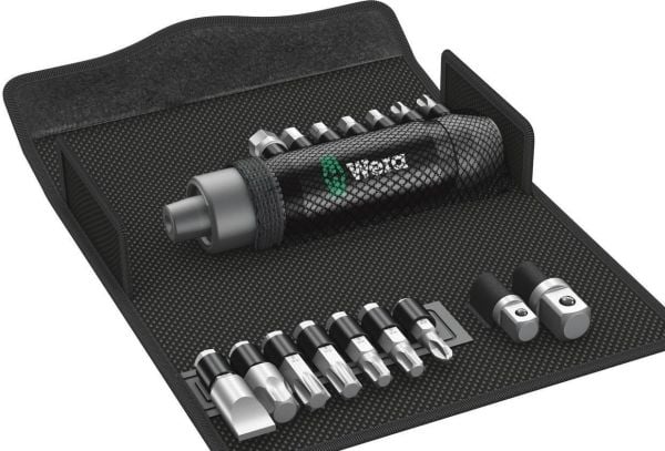 Wera 05072017001, 16 stykker, Hex (metrisk), Philips, Torx, PH 2, PH 3, PH 4, 2,5,6,7,8 mm, TX30, TX40, TX45, TX50, CE, GS, DVE