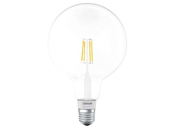 Osram Smart + Filament Globe, Älylamppu, Bluetooth, LED, E27, Lämmin valkoinen, 2700 K