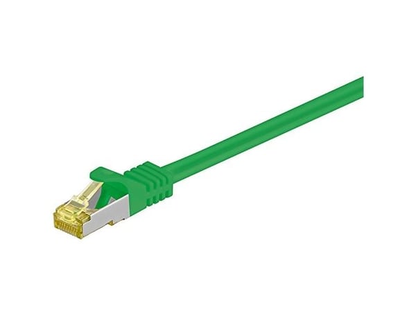 Goobay RJ-45 CAT7 7.5m, 7,5 m, Cat7, S/FTP (S-STP), RJ-45, RJ-45, Grønn